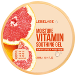 LEBELAGE Moisture Vitamin Soothing Gel 300ml for Face and Body Nourishing Skin Care with Sea Buckthorn _ Made in Korea